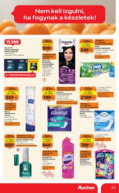 Auchan akciós újság 2026.01.08-tól - 33. oldal.