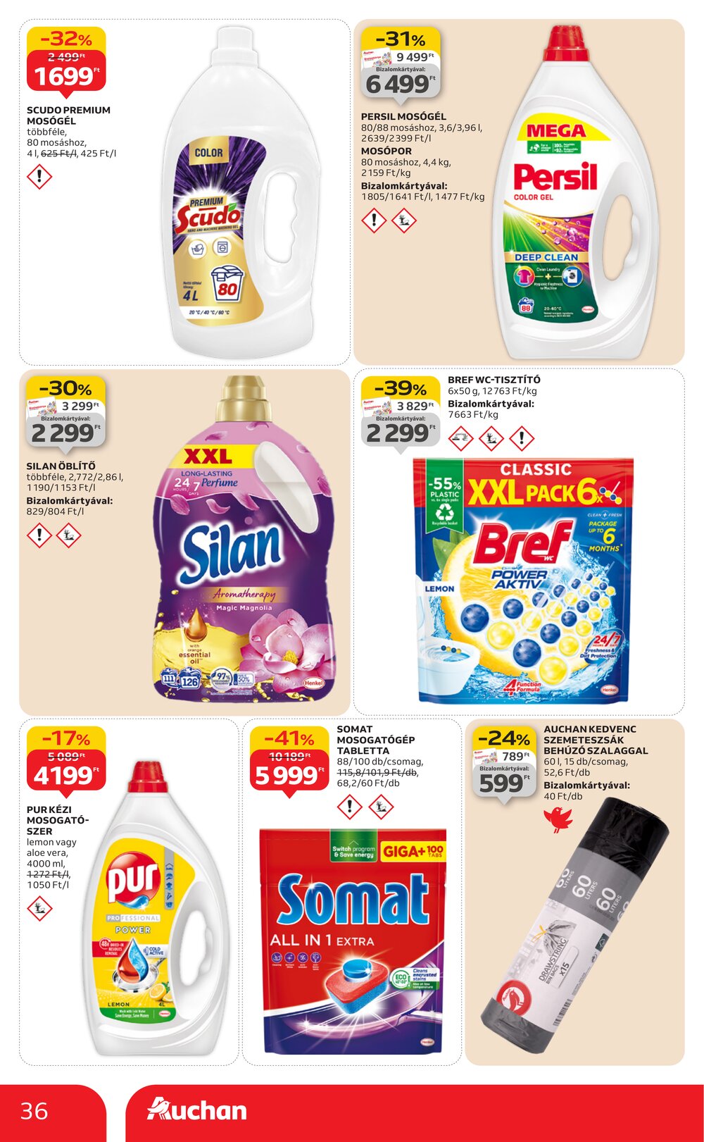 Auchan akciós újság 2026.01.08-tól - 36. oldal.