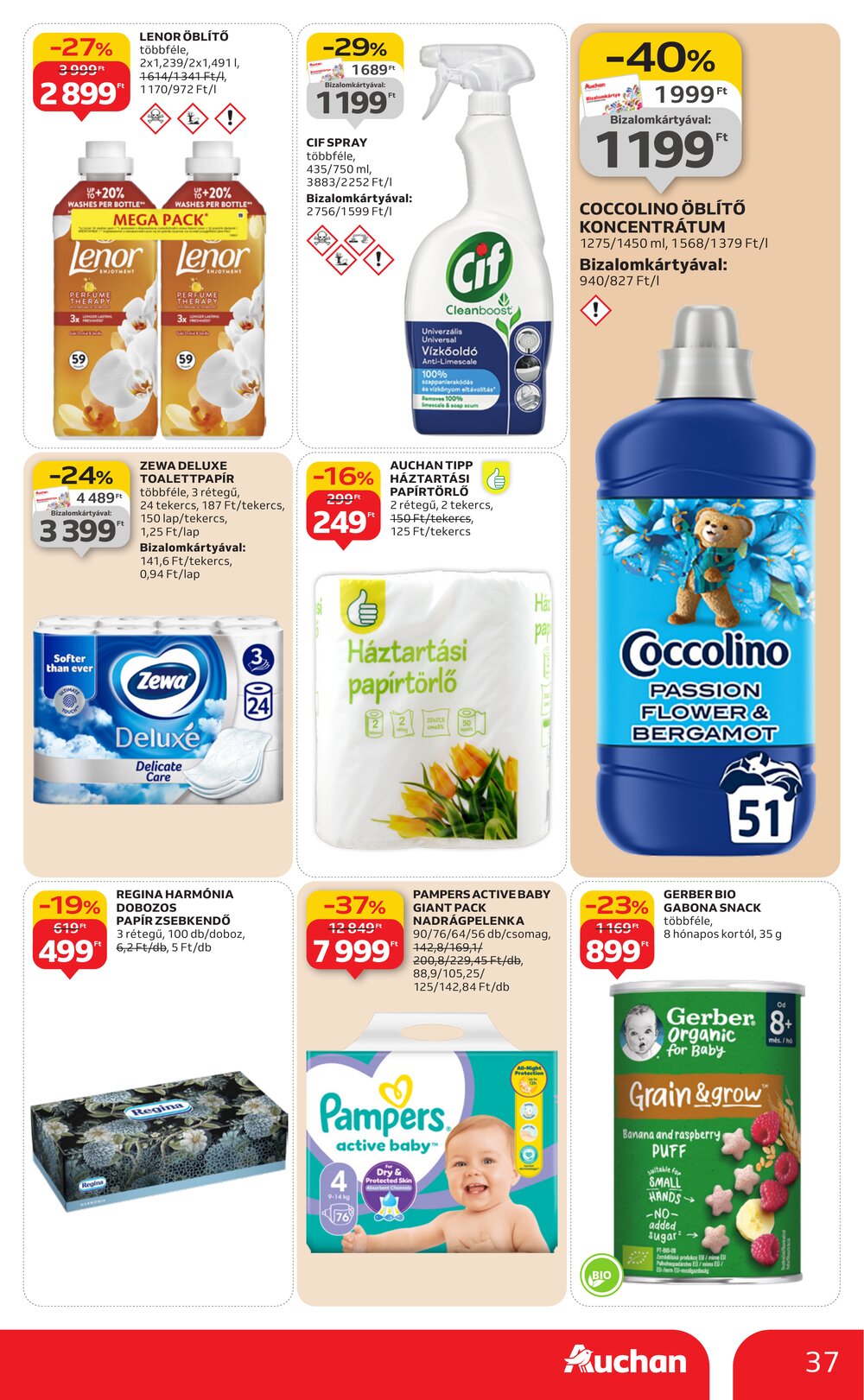 Auchan akciós újság 2026.01.08-tól - 37. oldal.