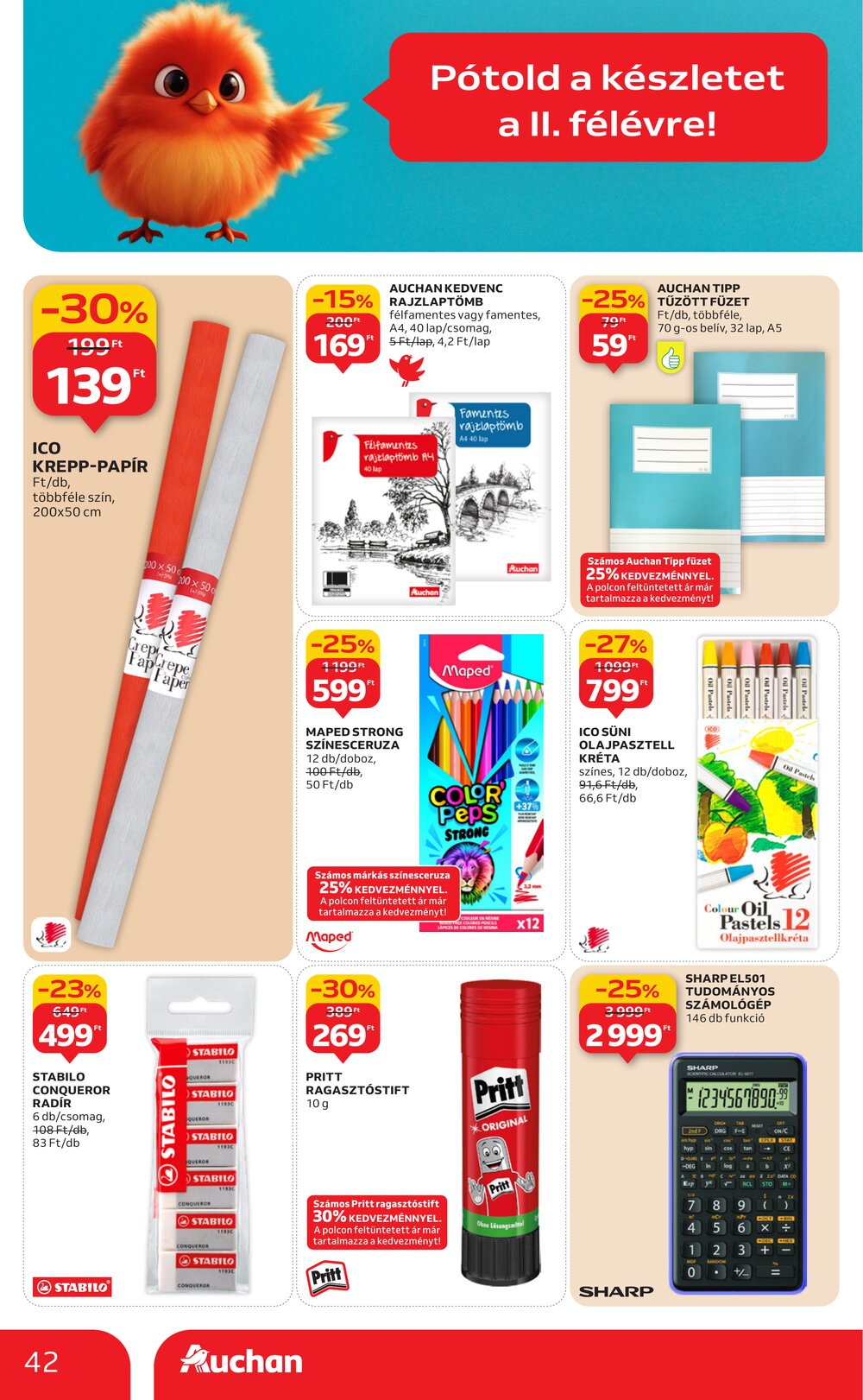 Auchan akciós újság 2026.01.08-tól - 42. oldal.