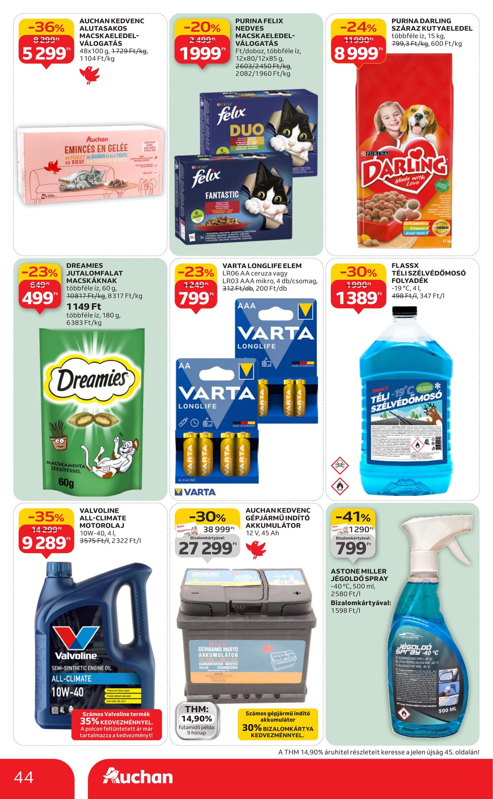 Auchan akciós újság 2026.01.08-tól - 44. oldal.