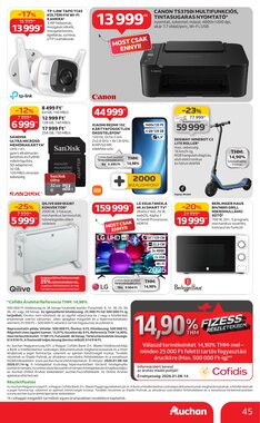 Auchan akciós újság 2026.01.08-tól - 45. oldal.