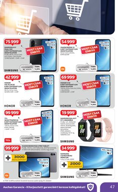 Auchan akciós újság 2026.01.08-tól - 47. oldal.