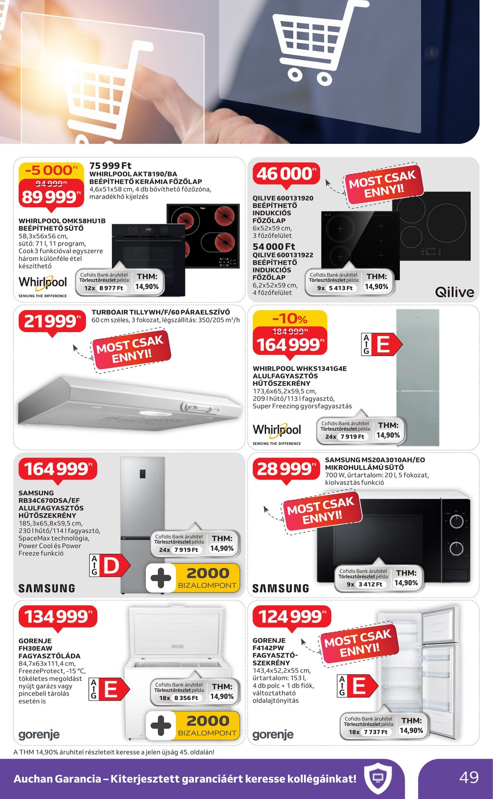 Auchan akciós újság 2026.01.08-tól - 49. oldal.