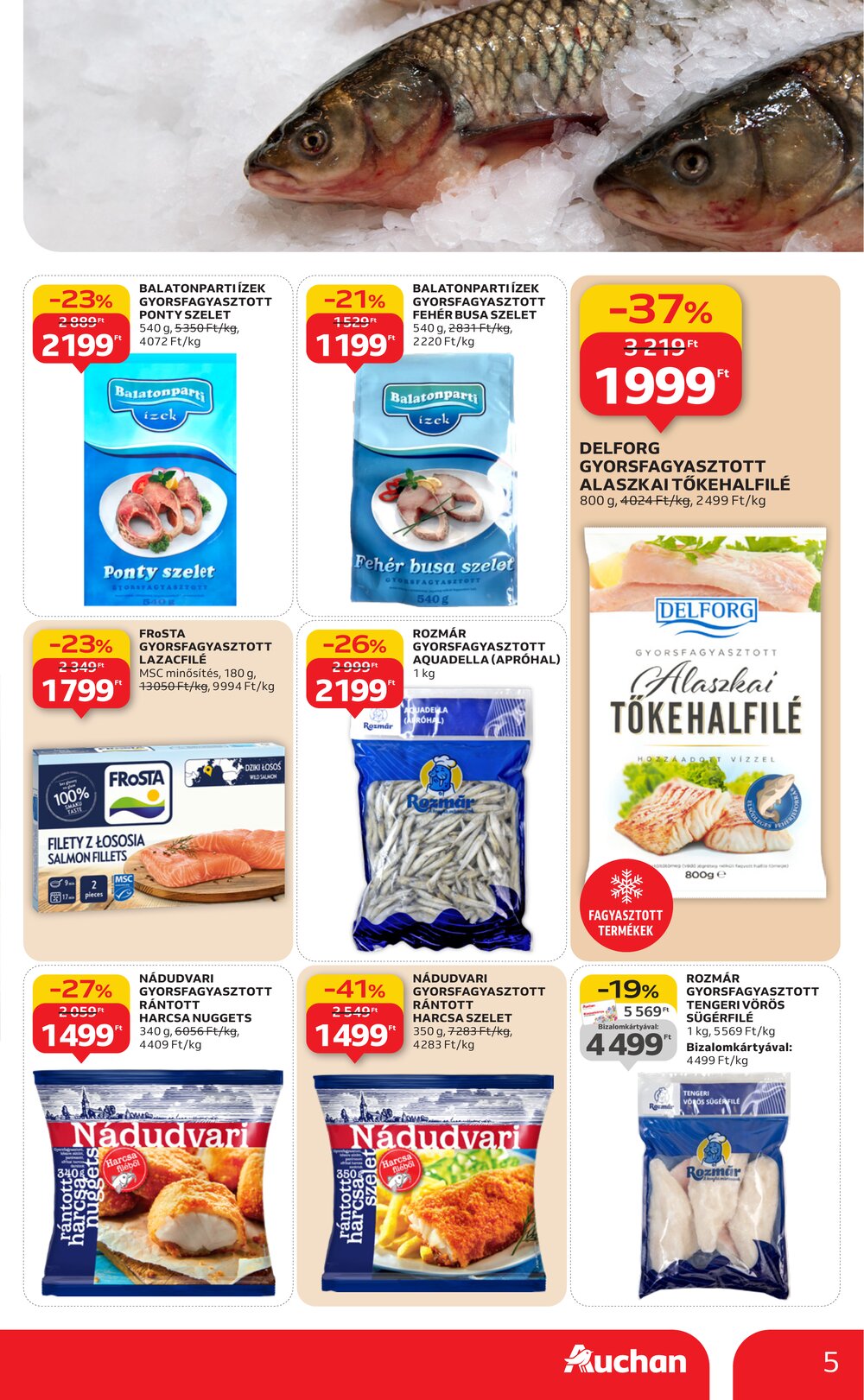 Auchan akciós újság 2026.01.08-tól - 5. oldal.