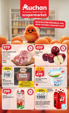 Auchan akciós újság 2026.01.08-tól