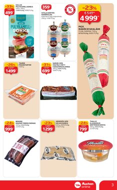 Auchan akciós újság 2026.01.08-tól - 3. oldal.