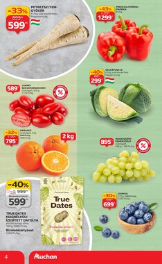 Auchan akciós újság 2026.01.08-tól - 4. oldal.