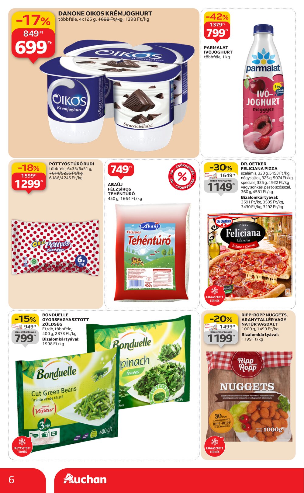 Auchan akciós újság 2026.01.08-tól - 6. oldal.
