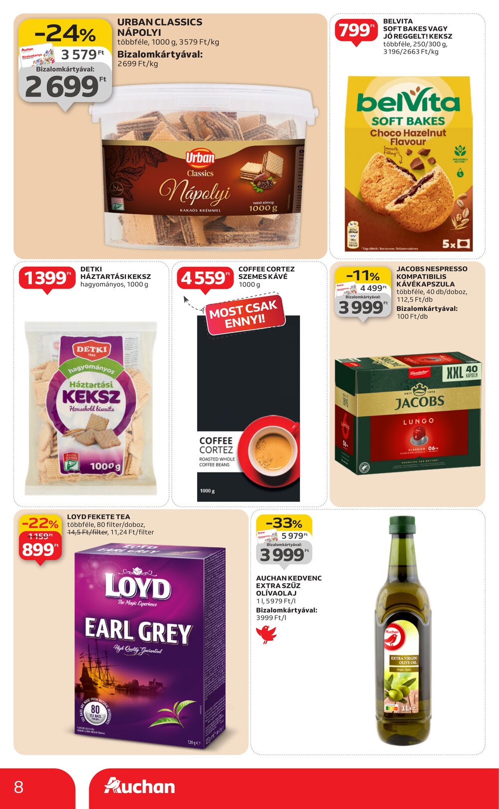 Auchan akciós újság 2026.01.08-tól - 8. oldal.