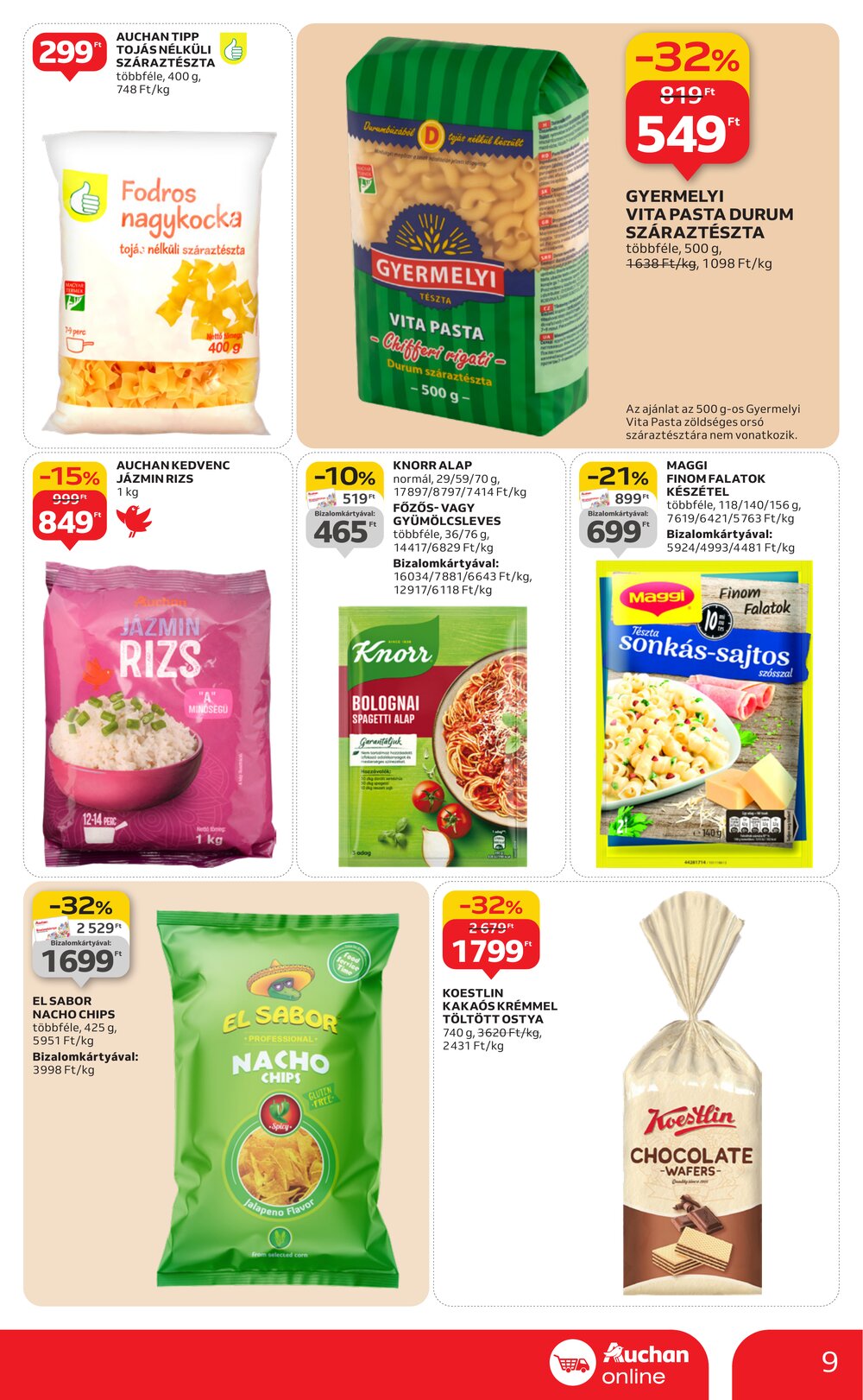 Auchan akciós újság 2026.01.08-tól - 9. oldal.