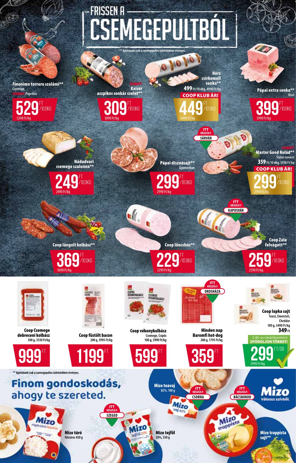 Coop akciós újság 2026.01.08-tól - 2. oldal.