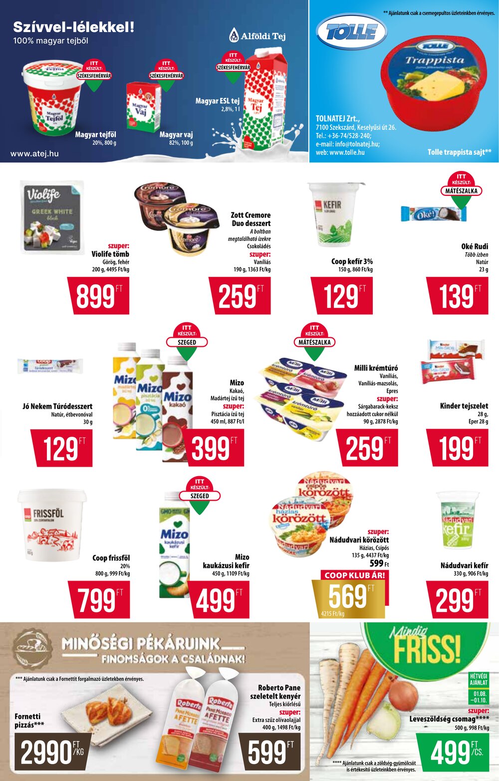 Coop akciós újság 2026.01.08-tól - 3. oldal.