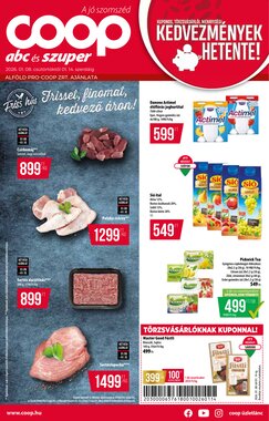 Coop akciós újság 2026.01.08-tól