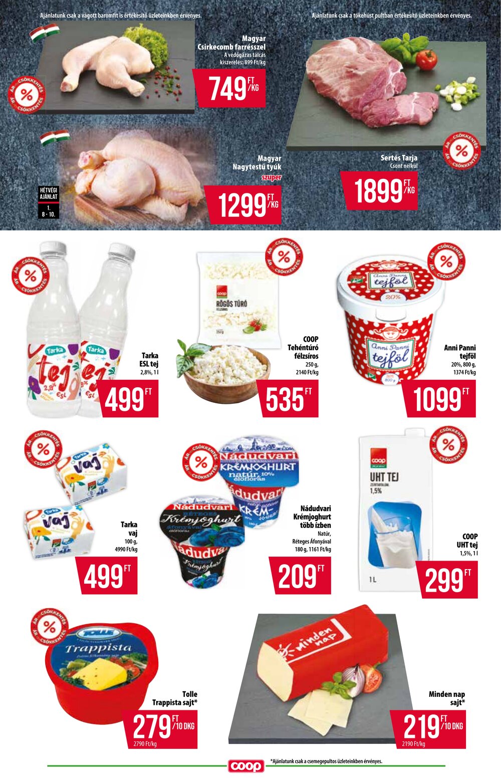 Coop akciós újság 2026.01.08-tól - 4. oldal.