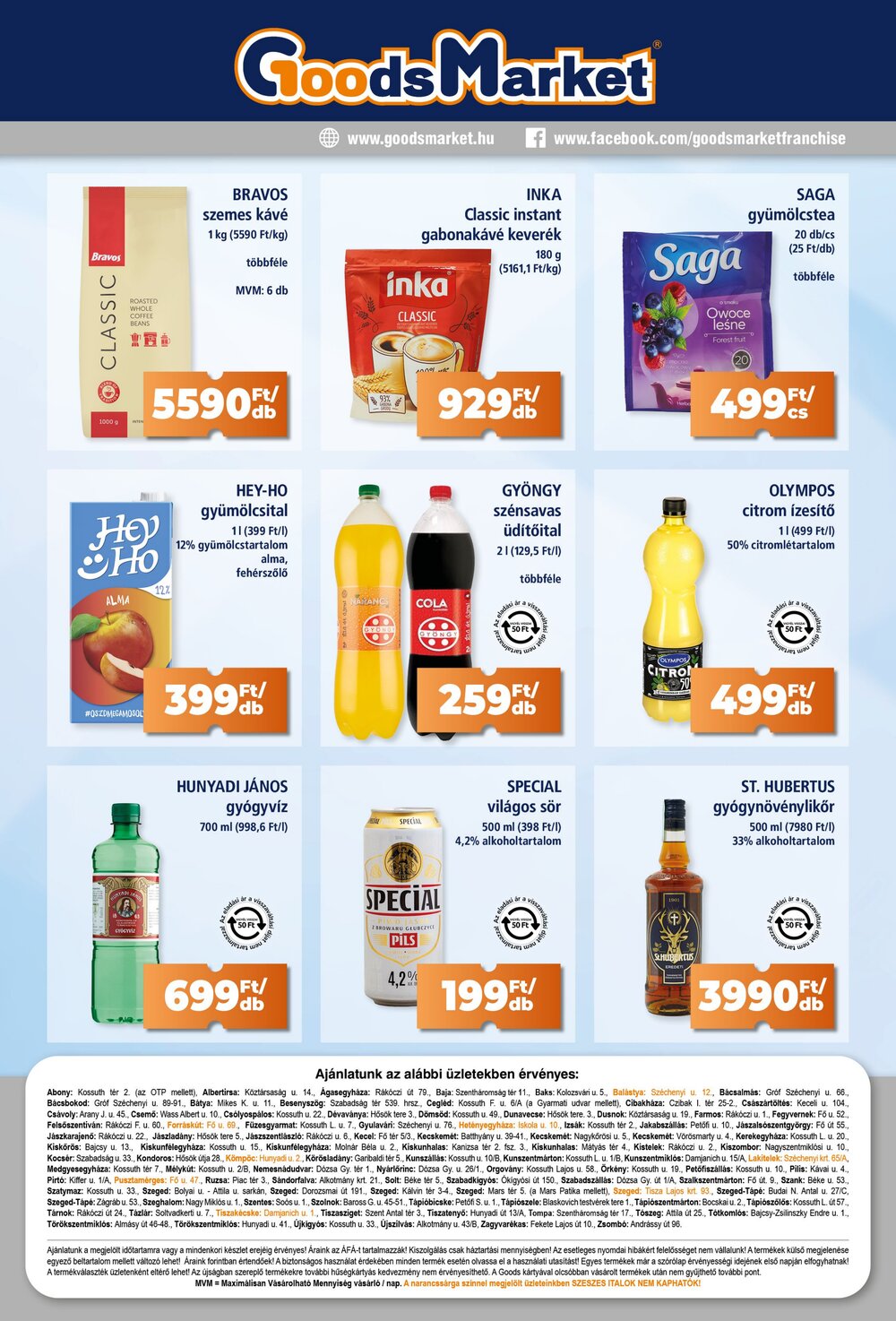 Goods Market akciós újság 2026.01.08-tól - 6. oldal.