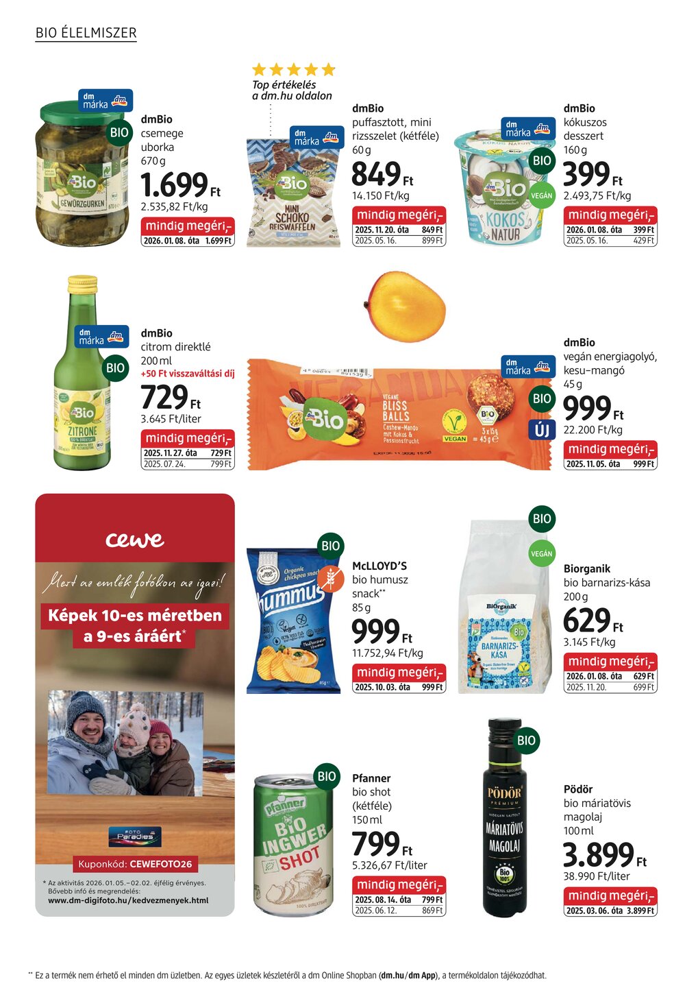 DM drogéria akciós újság 2026.01.08-tól - 10. oldal.