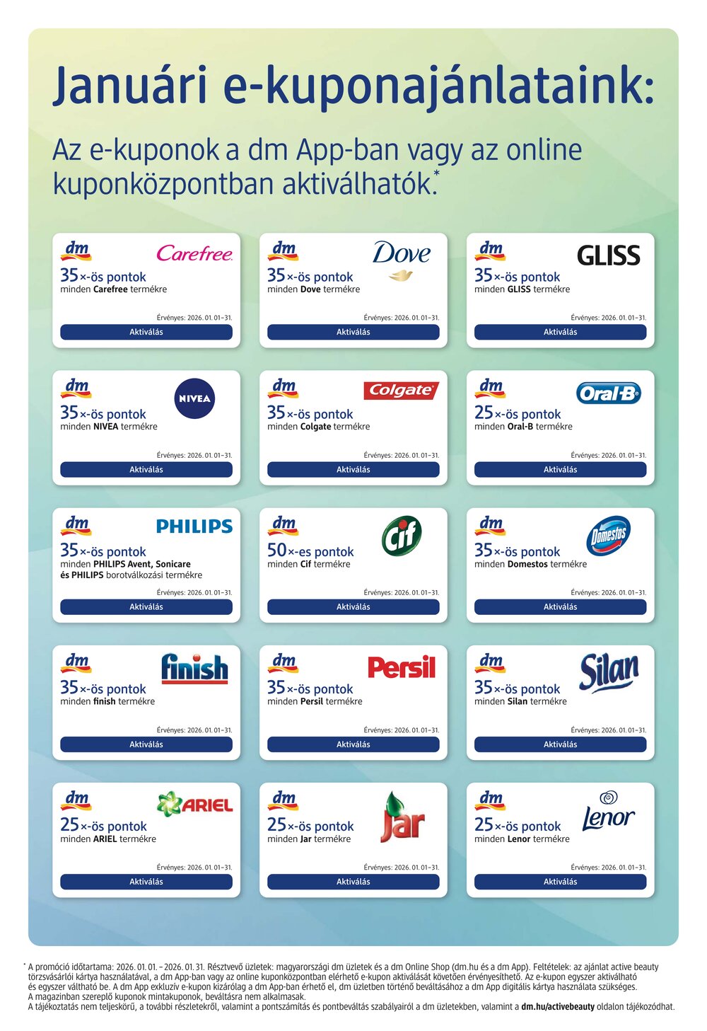 DM drogéria akciós újság 2026.01.08-tól - 11. oldal.