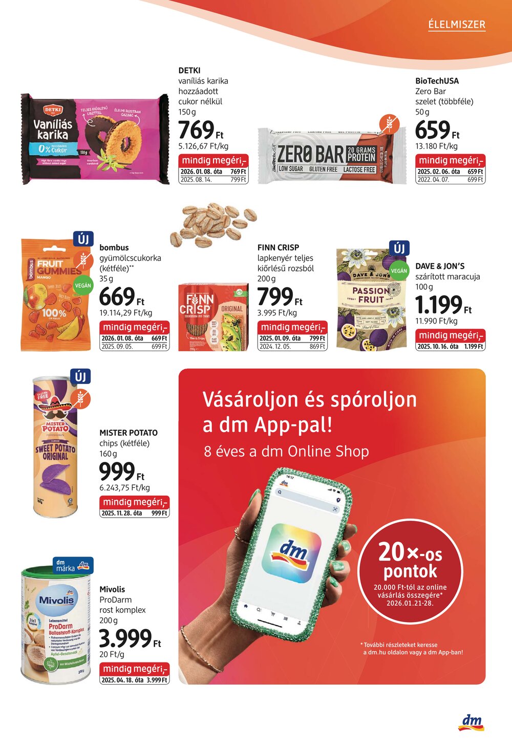 DM drogéria akciós újság 2026.01.08-tól - 13. oldal.