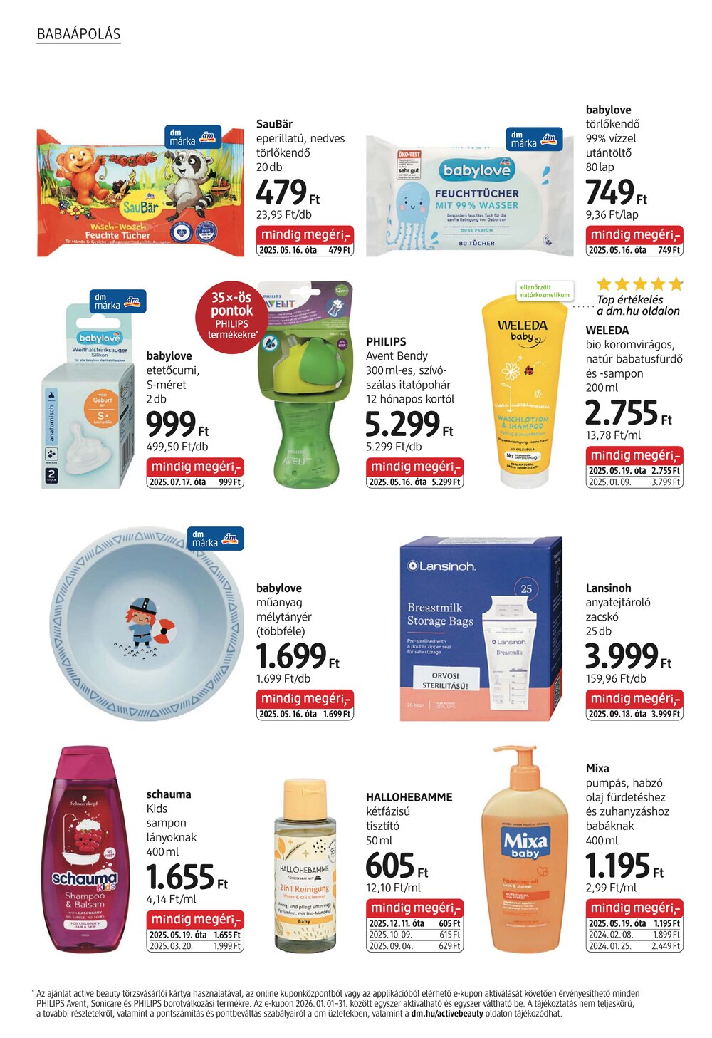 DM drogéria akciós újság 2026.01.08-tól - 8. oldal.