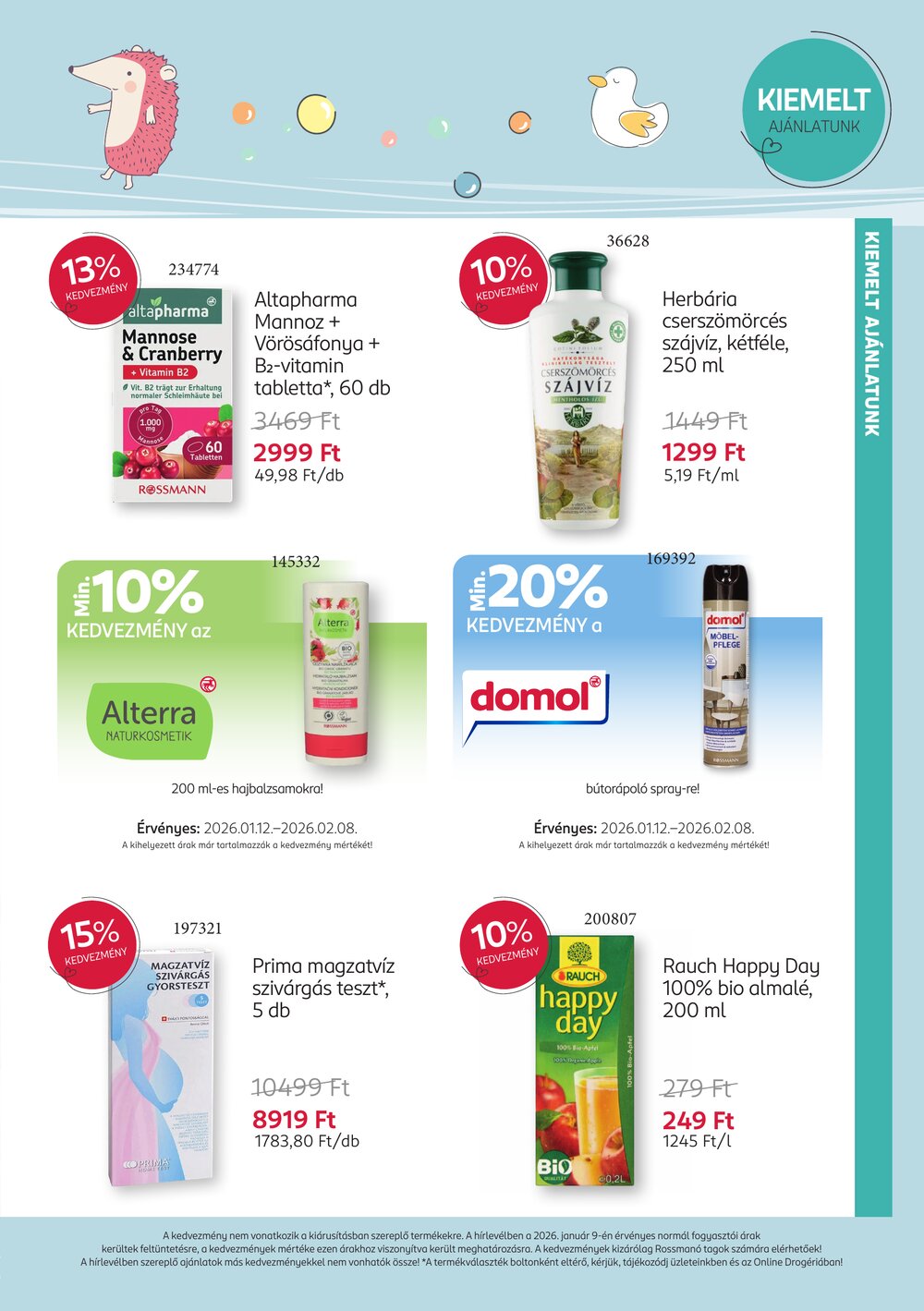 Rossmann akciós újság 2026.01.12-től - 3. oldal.