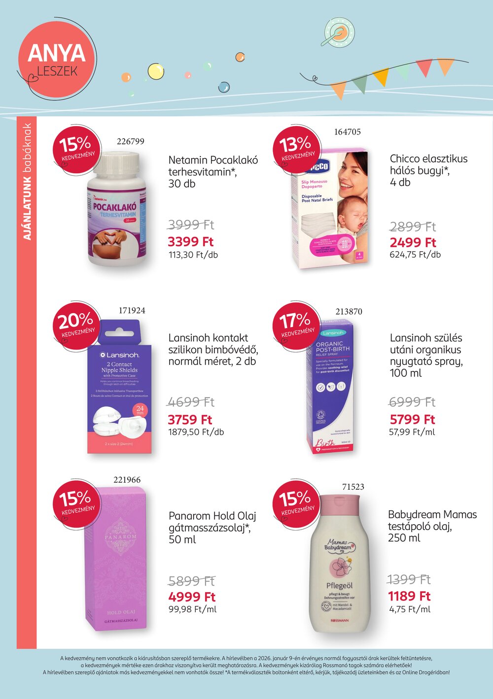 Rossmann akciós újság 2026.01.12-től - 6. oldal.