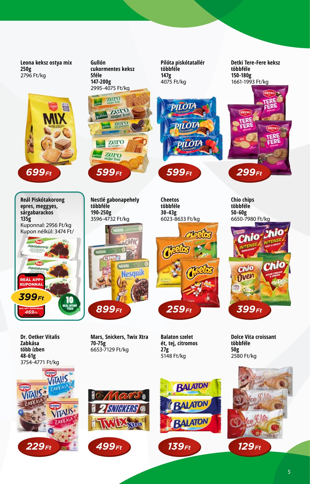 Reál akciós újság 2026.01.14-től - 5. oldal.