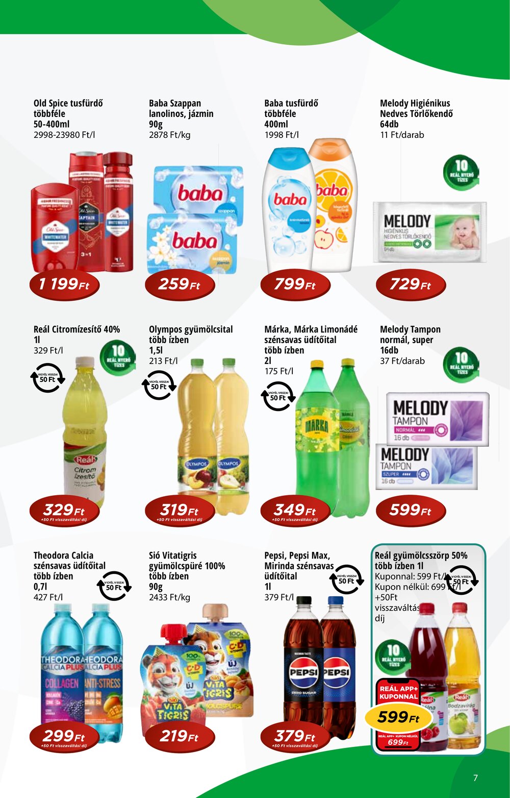 Reál akciós újság 2026.01.14-től - 7. oldal.
