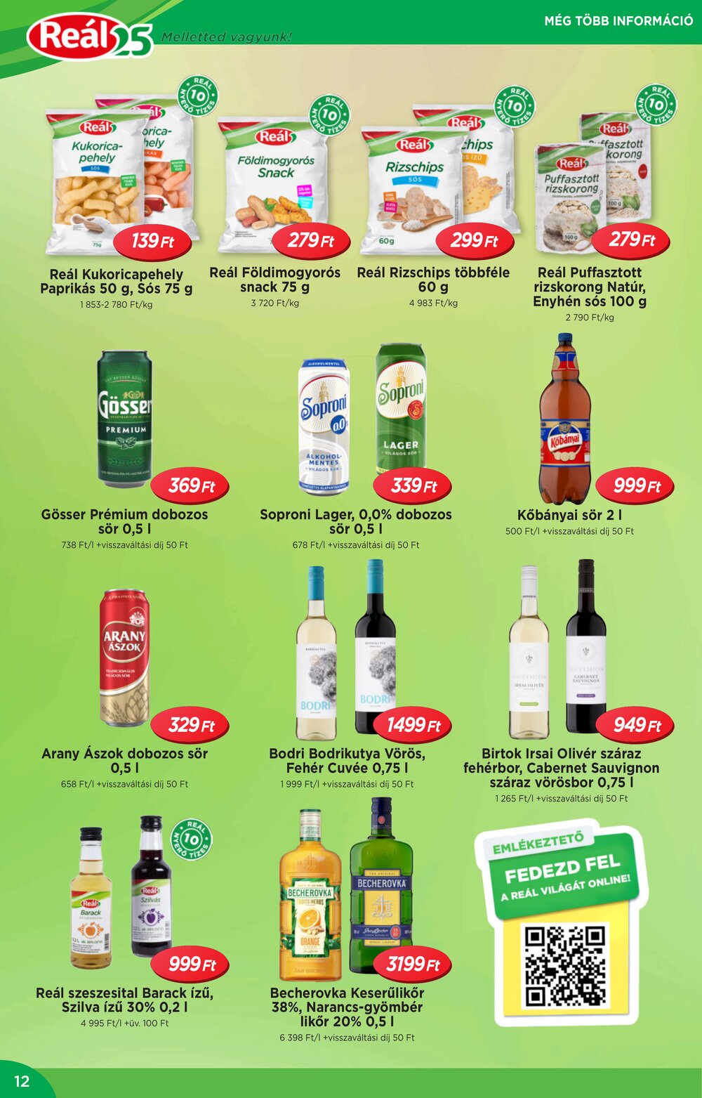 Reál akciós újság 2026.01.14-től - 12. oldal.