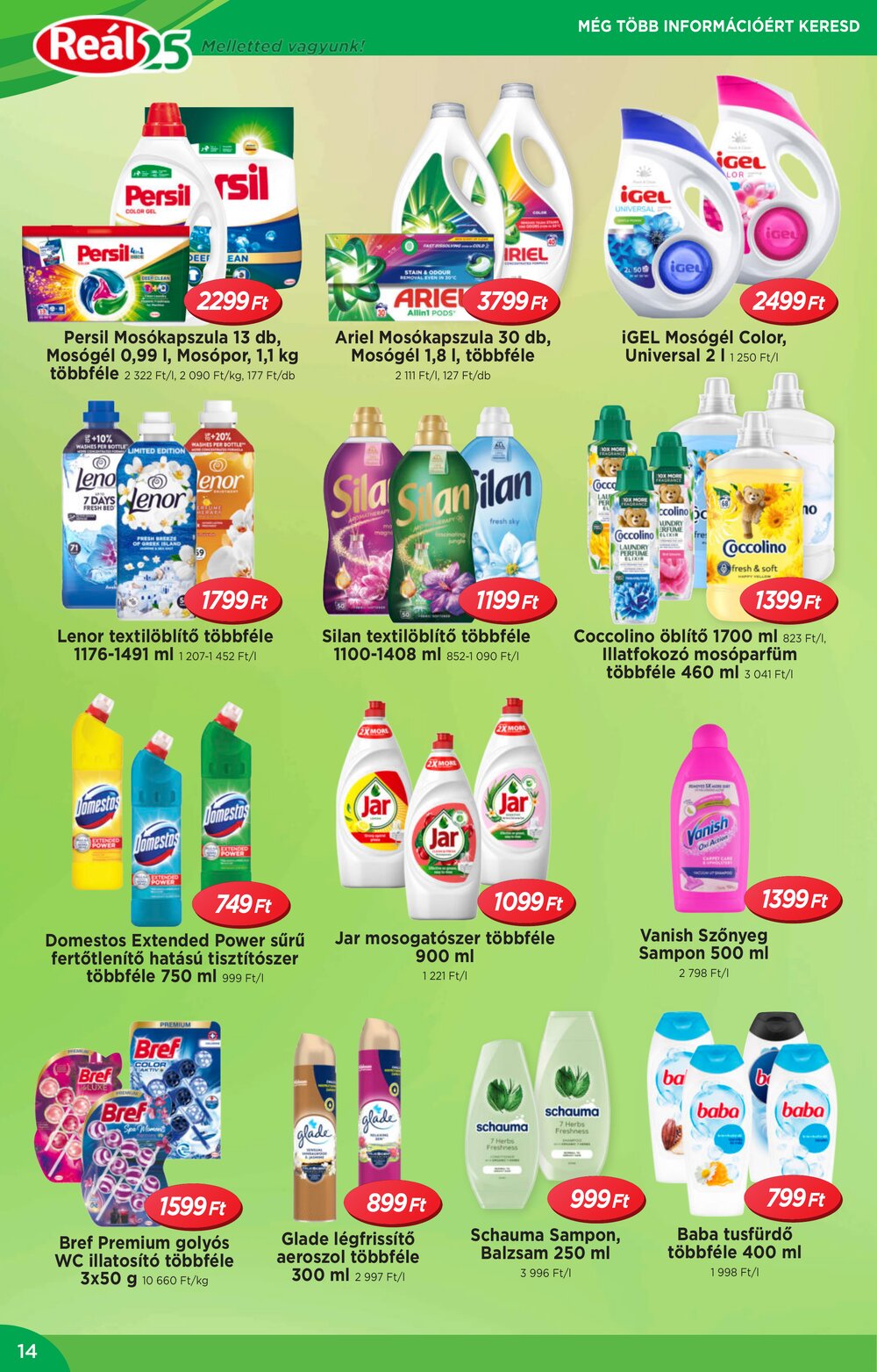 Reál akciós újság 2026.01.14-től - 14. oldal.