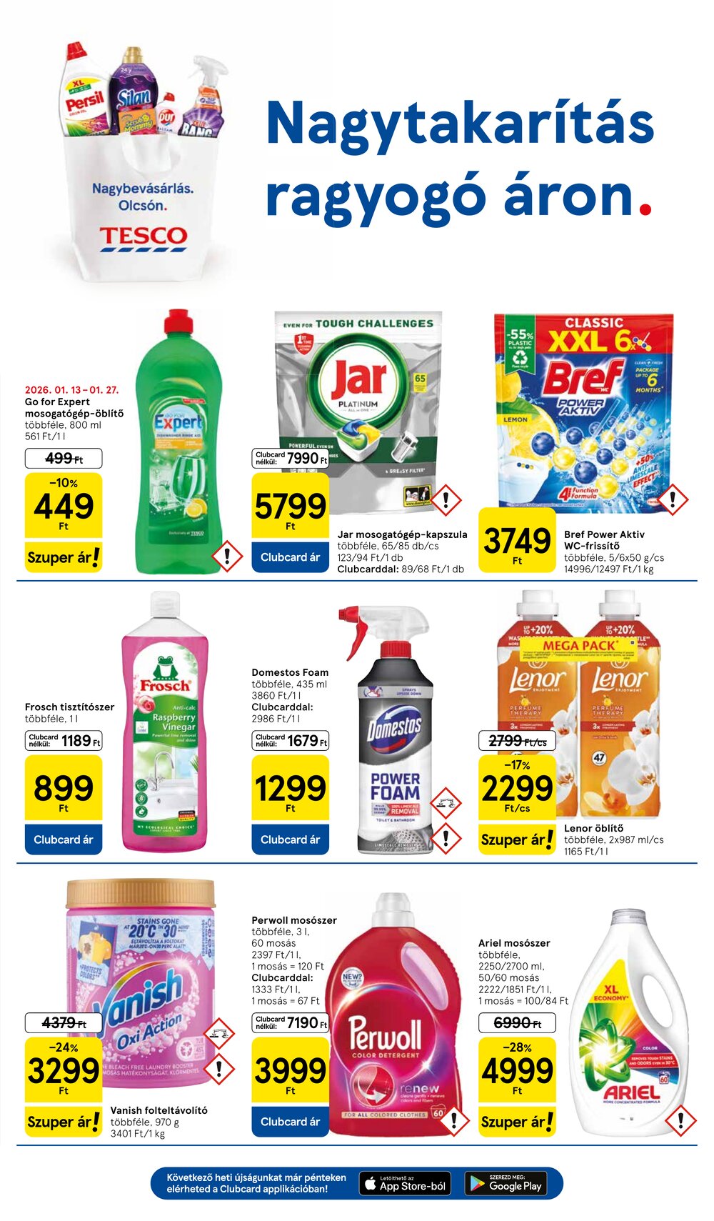 Tesco akciós újság 2026.01.15-től - 11. oldal.