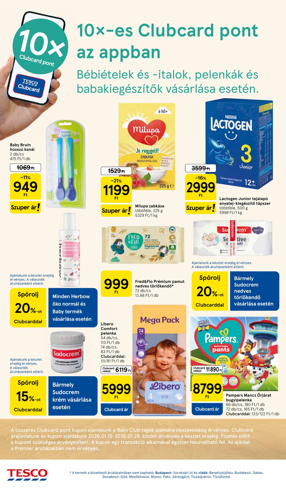 Tesco akciós újság 2026.01.15-től - 14. oldal.