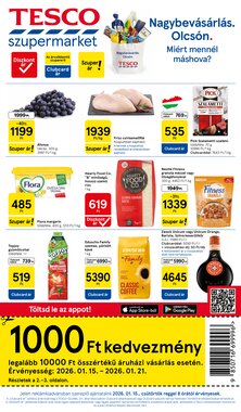 Tesco akciós újság 2026.01.15-től