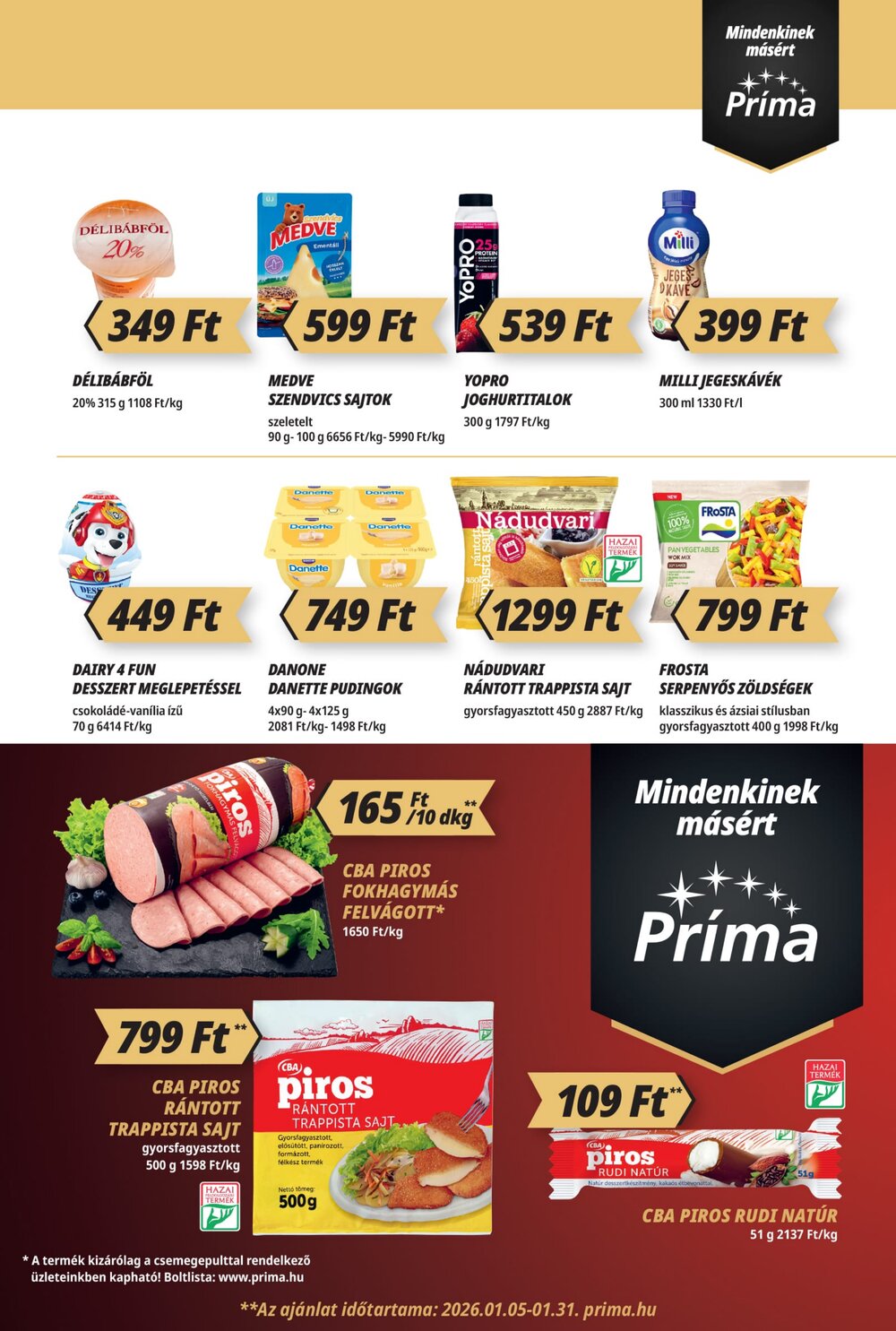 CBA akciós újság 2026.01.15-től - 3. oldal.