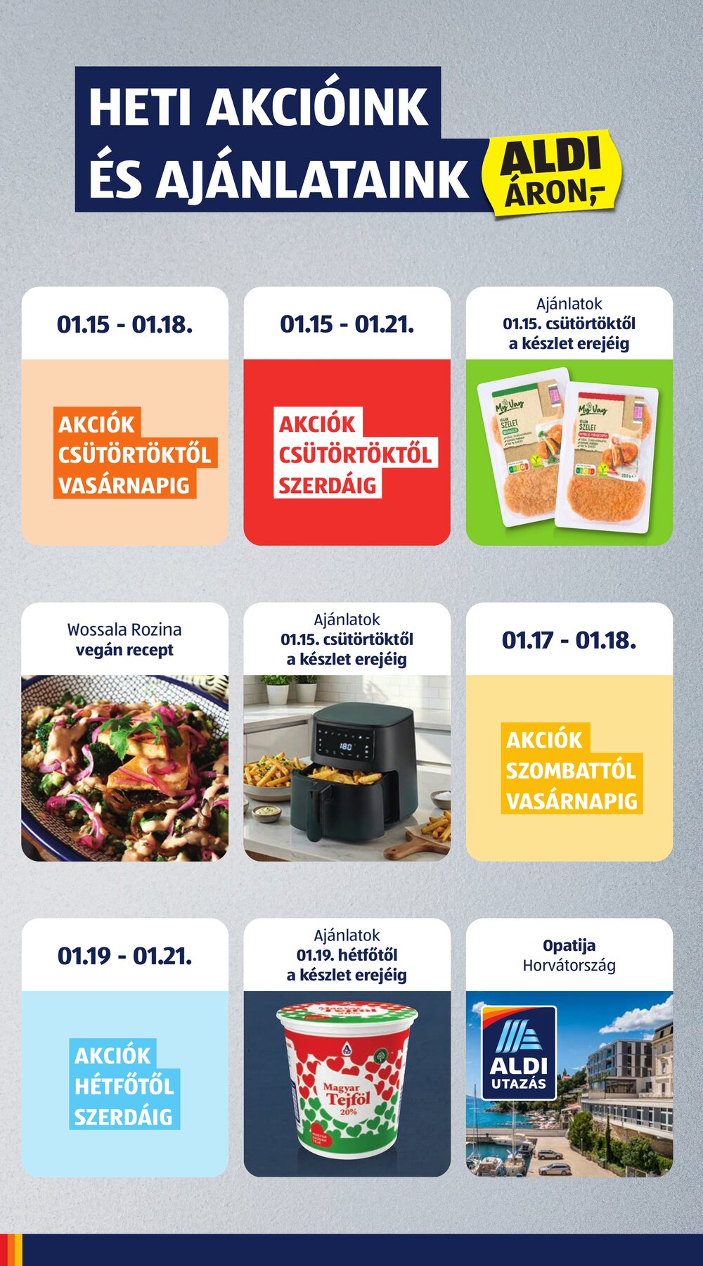 Aldi akciós újság 2026.01.15-től - 2. oldal.