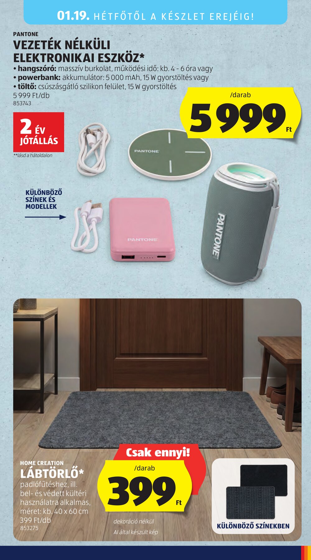 Aldi akciós újság 2026.01.15-től - 7. oldal.