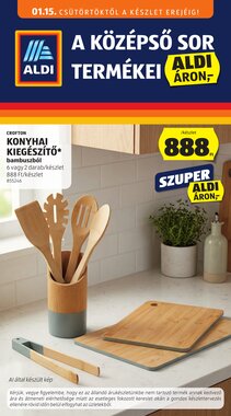 Aldi akciós újság 2026.01.15-től