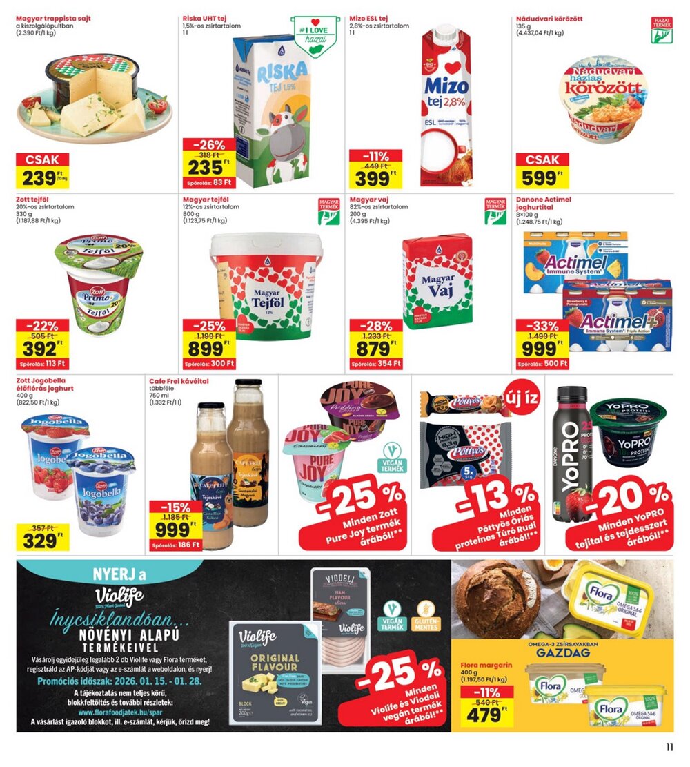 Interspar akciós újság 2026.01.15-től - 11. oldal.