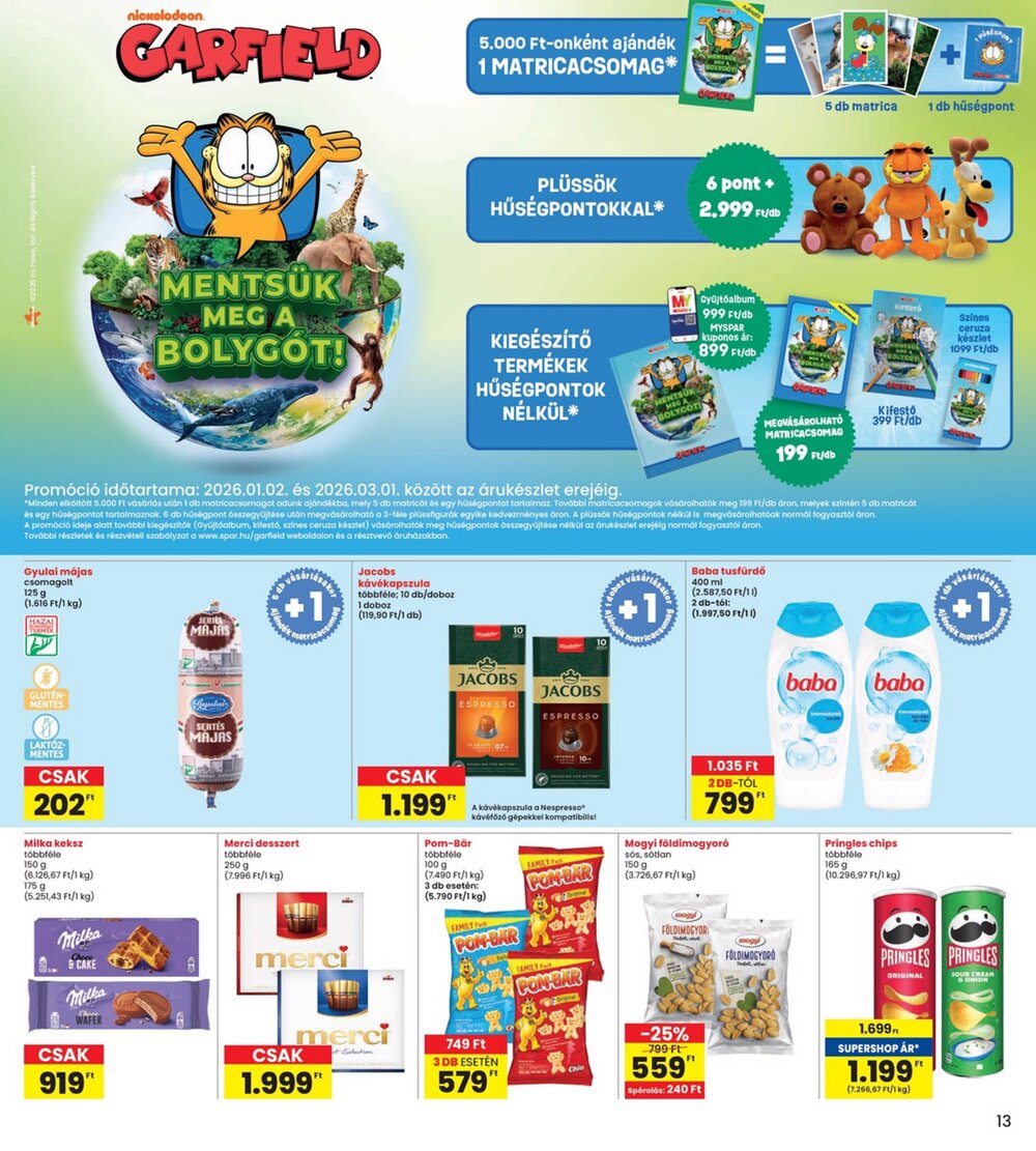 Interspar akciós újság 2026.01.15-től - 13. oldal.