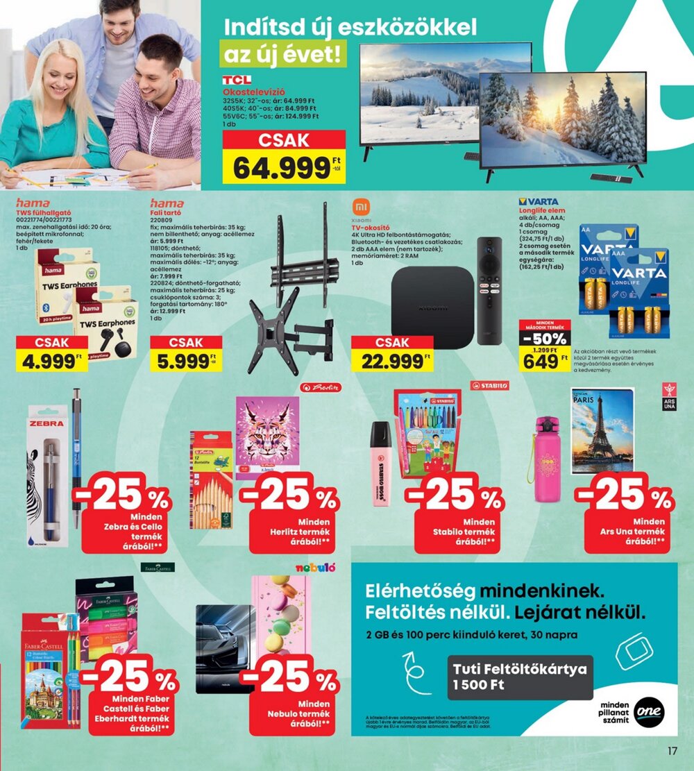 Interspar akciós újság 2026.01.15-től - 17. oldal.