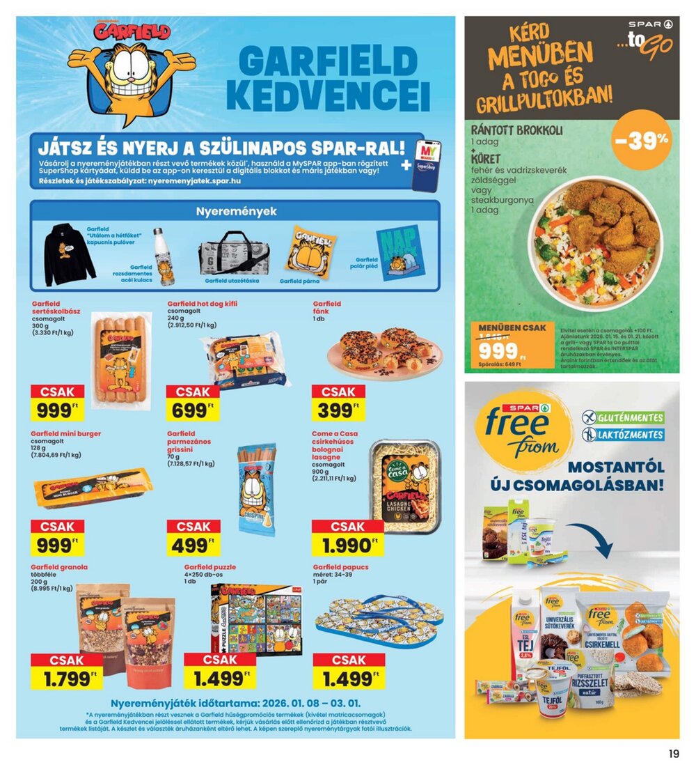 Interspar akciós újság 2026.01.15-től - 19. oldal.