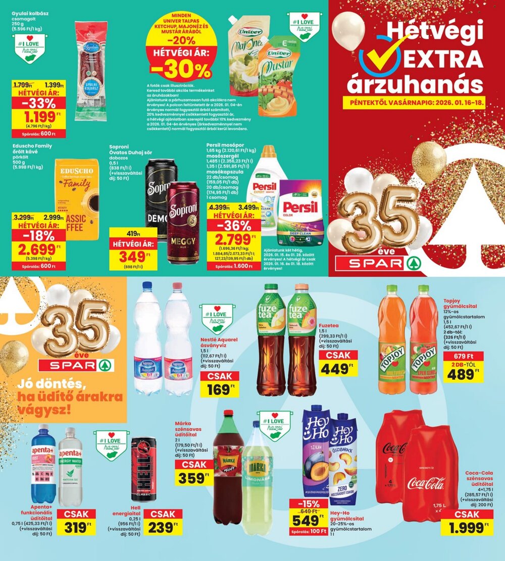 Interspar akciós újság 2026.01.15-től - 20. oldal.