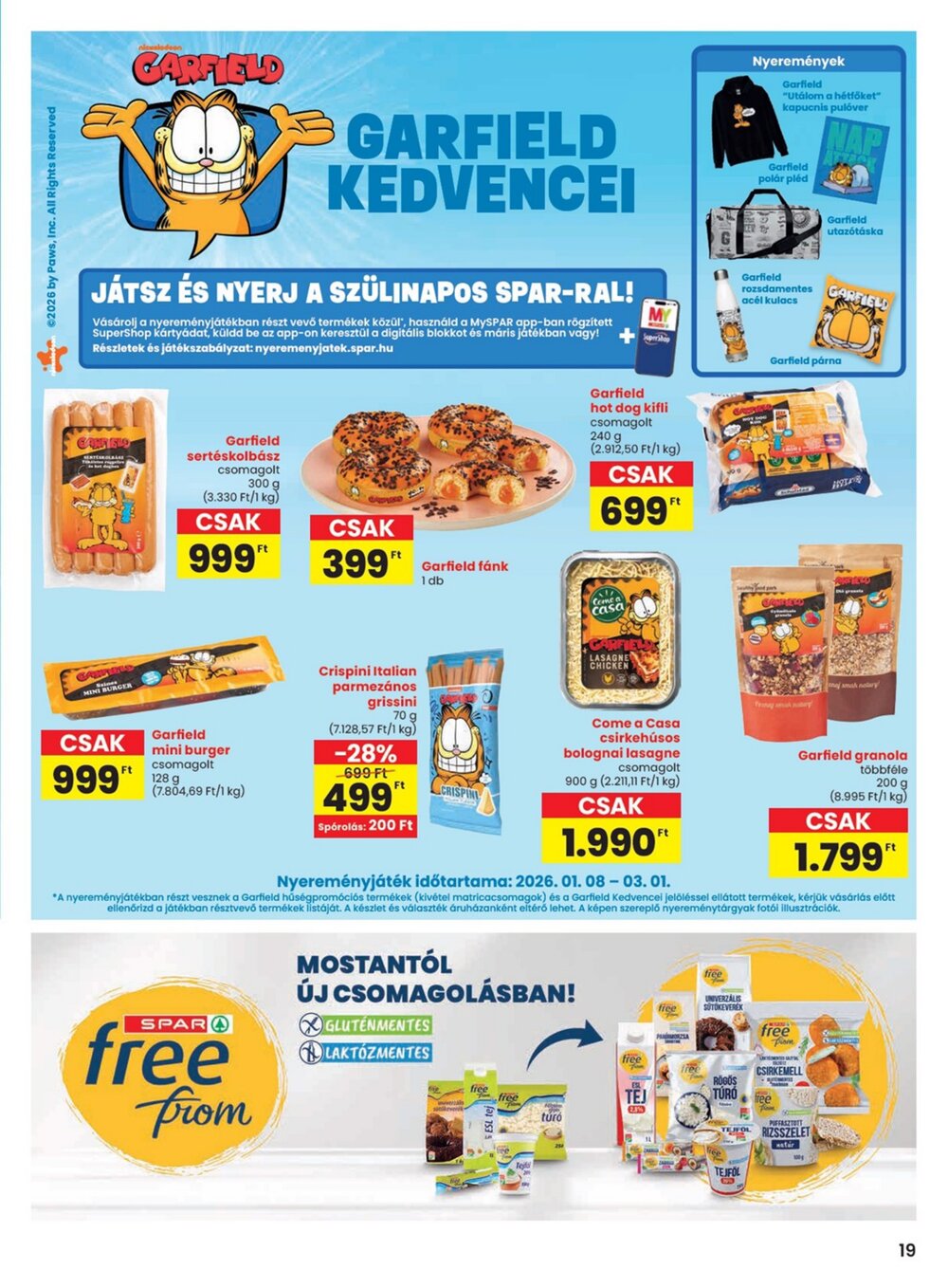 Spar akciós újság 2026.01.15-től - 19. oldal.