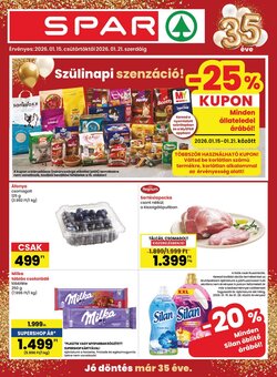 Spar akciós újság 2026.01.15-től