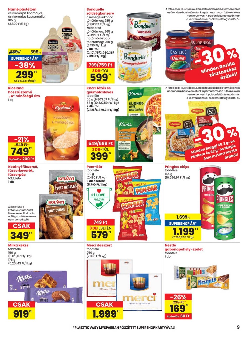 Spar akciós újság 2026.01.15-től - 9. oldal.