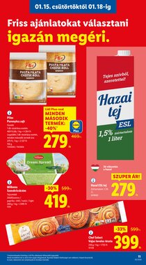 Lidl akciós újság 2026.01.15-től - 11. oldal.