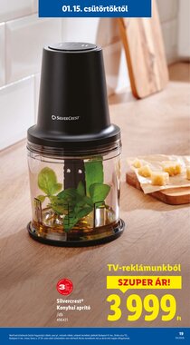 Lidl akciós újság 2026.01.15-től - 19. oldal.