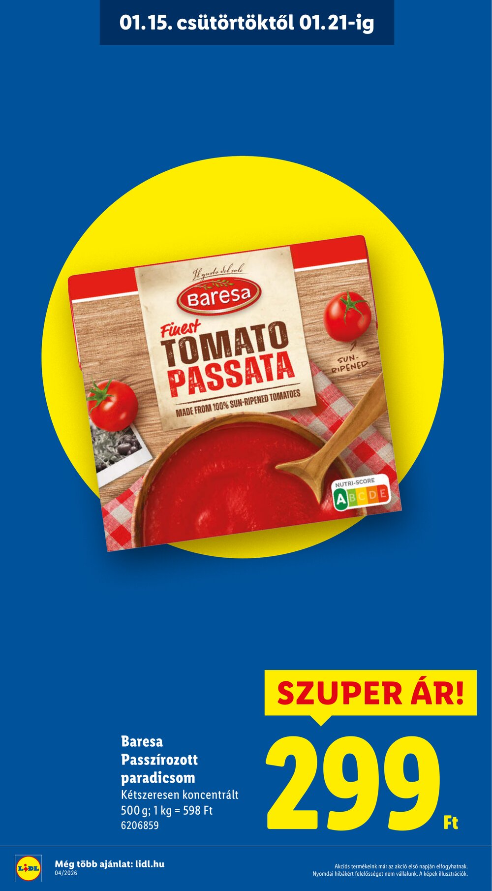 Lidl akciós újság 2026.01.15-től - 2. oldal.