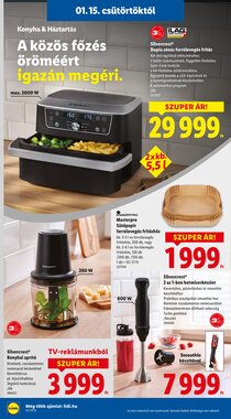 Lidl akciós újság 2026.01.15-től - 20. oldal.