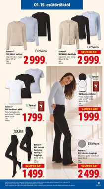 Lidl akciós újság 2026.01.15-től - 27. oldal.